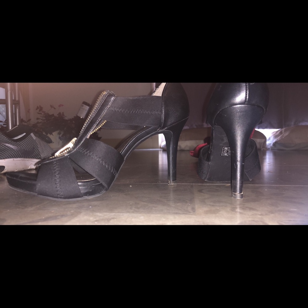 Black heels